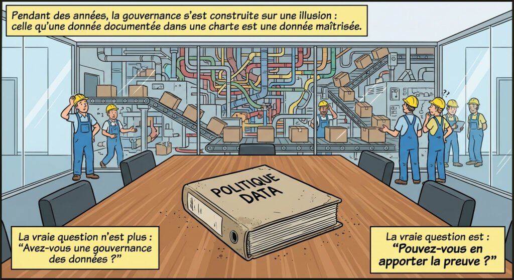 Politique Data : Pouvez vous apporte la preuve de la gouvernance de vos données?